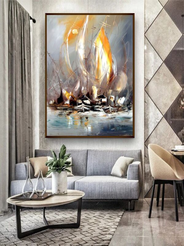 big painitng for wall decoration