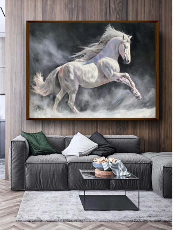 lucky horse painting