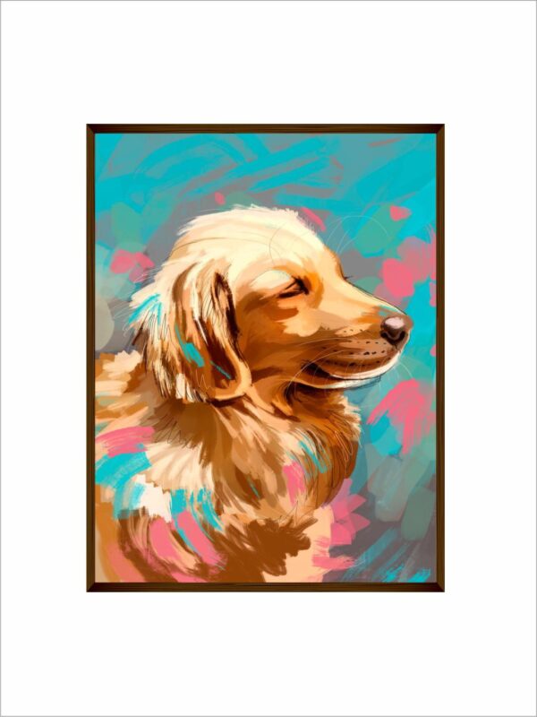 dog painting