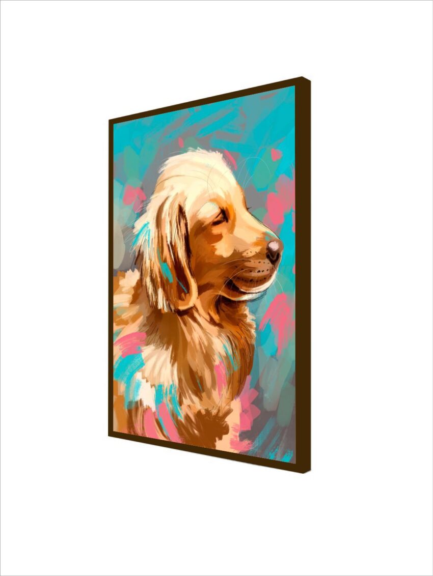 dog painting