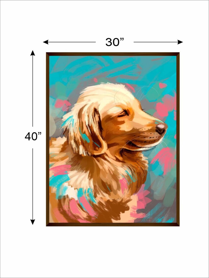 dog painting