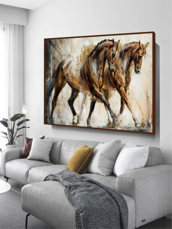 horse painting