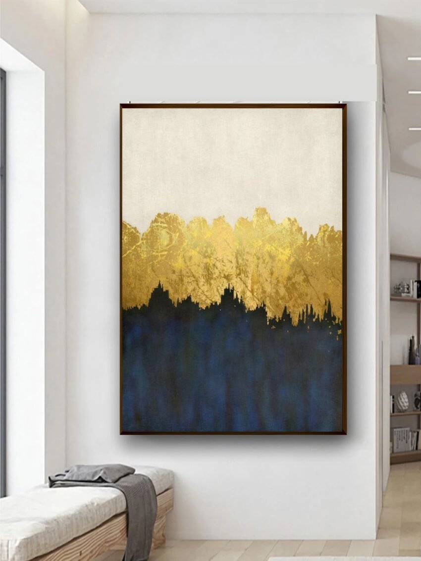 Artsense 3d style 3 Colored canvas painitng for wall decoration big size- 20x30 inches (50x75 cm) Visit the Artsense Store - handmande looking but not handmade