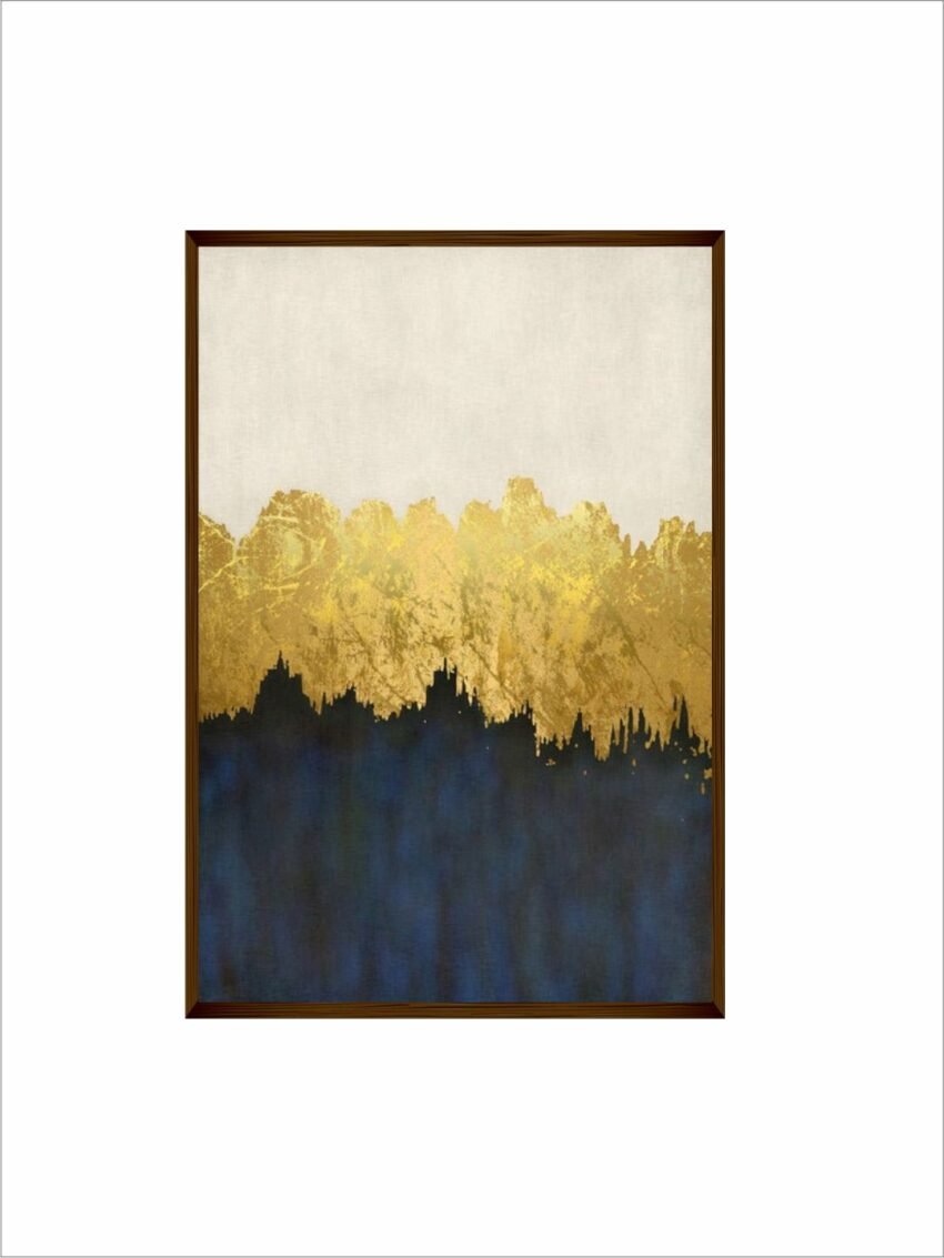 Artsense 3d style 3 Colored canvas painitng for wall decoration big size- 20x30 inches (50x75 cm) Visit the Artsense Store - handmande looking but not handmade