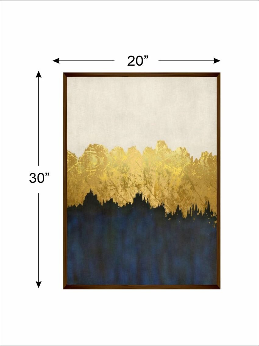 Artsense 3d style 3 Colored canvas painitng for wall decoration big size- 20x30 inches (50x75 cm) Visit the Artsense Store - handmande looking but not handmade