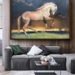 horse painting