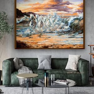 Lucky horses painting