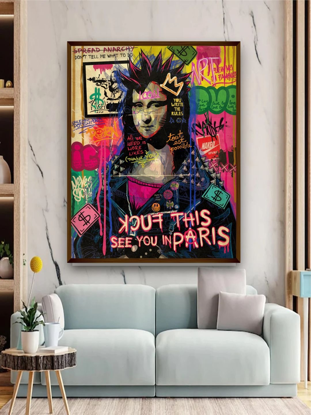 mona lisa painting