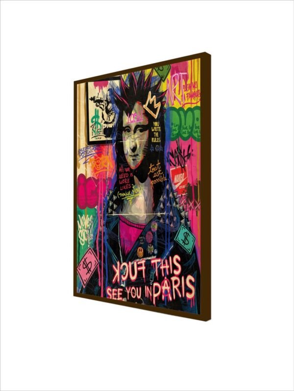 mona lisa canvas painting