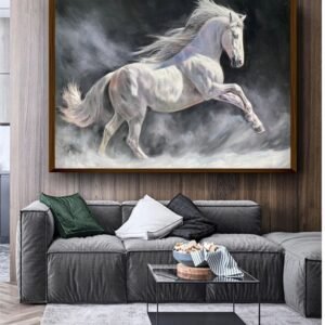 lucky horse painting