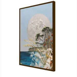 Beautiful Scenic Abstract Digital Print Canvas Painting for Living room, Bedroom- Best Painting for Wall Decoration- 30x40inches - Image 3