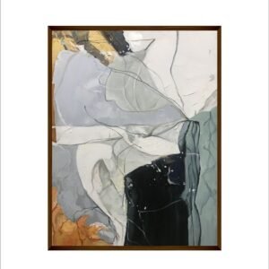 Artsense Abstract Digital Canvas Painting with Premium Frame- 30x40inches - Bestseller - Image 3