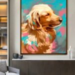 dog painting