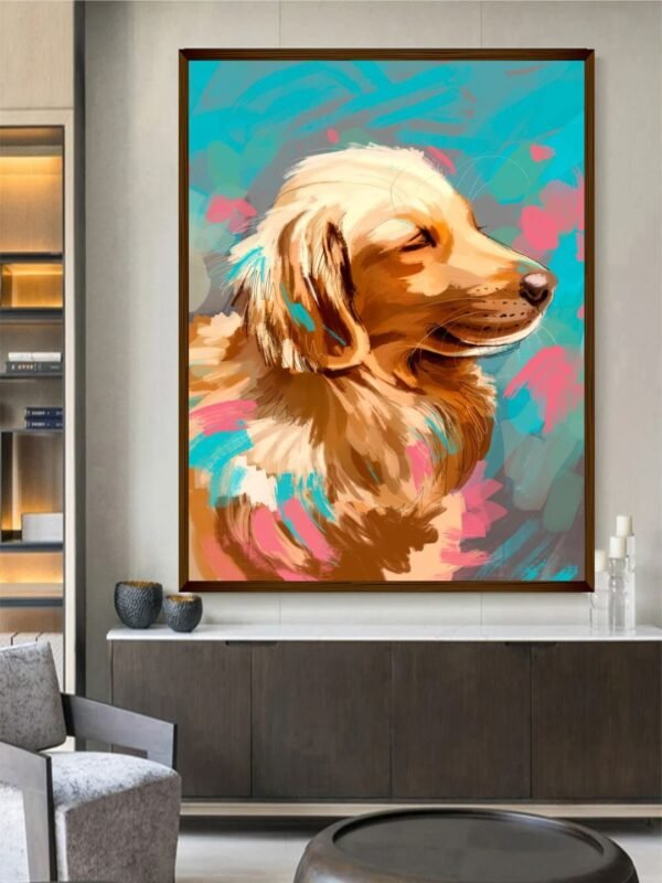 dog painting dog painting