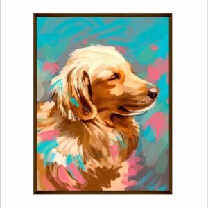 dog painting