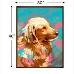 dog painting