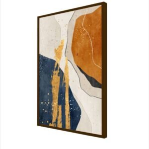 Artsense marble Touch Painting for wall decoration Abstract wall painting for living room big size painting for home decoration with frame-Multicolor -20x30 inches/(50x71cm) - Image 3