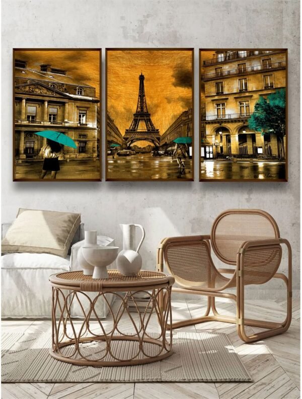 set of 3 painting set of 3 painting