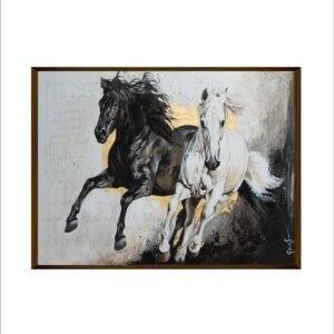 lucky horses painting