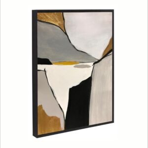 Artsense Painting for wall decoration Abstract wall painting for living room big size painting for home decoration with frame-Multicolor/24x36 inches/    (76x101 cm) (style 3) - Image 4