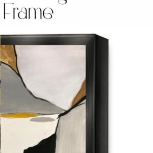 Artsense Painting for wall decoration Abstract wall painting for living room big size painting for home decoration with frame-Multicolor/24x36 inches/    (76x101 cm) (style 3) - Image 3