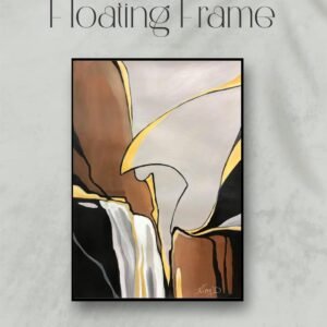 Artsense Painting for wall decoration Abstract wall painting for living room big size painting for home decoration with frame-Multicolor/20x30 inches/(51x76 cm) (style 2) - Image 2