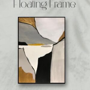 Artsense Painting for wall decoration Abstract wall painting for living room big size painting for home decoration with frame-Multicolor/24x36 inches/    (76x101 cm) (style 3) - Image 2